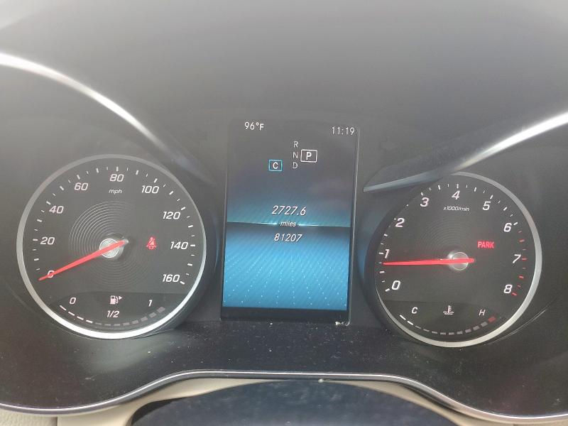 55SWF8DB4KU295903 - 2019 MERCEDES-BENZ C 300 თეთრი ფოტო 9