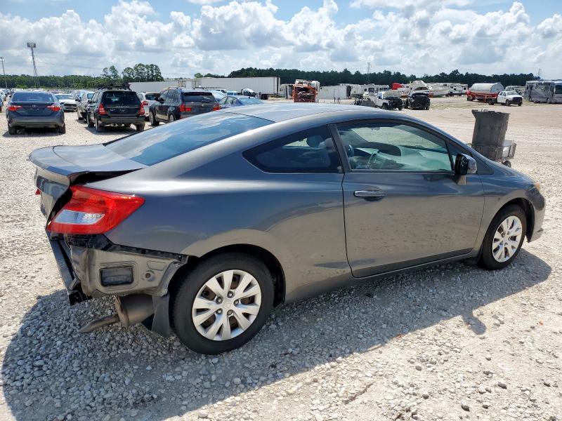 2HGFG3B52CH500419 - 2012 HONDA CIVIC LX GRAY photo 3