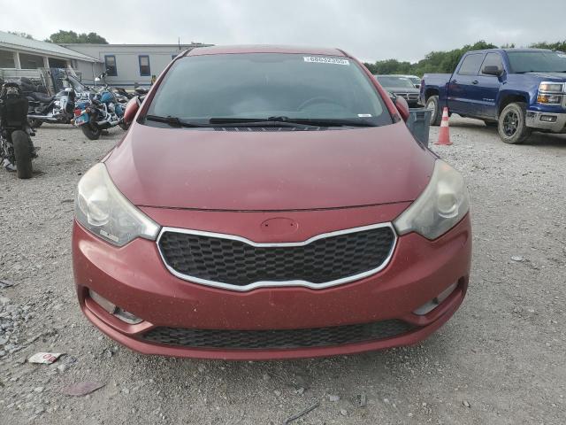 KNAFX4A85F5323406 - 2015 KIA FORTE EX RED photo 5