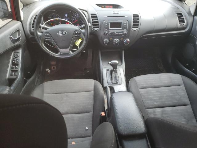 KNAFX4A85F5323406 - 2015 KIA FORTE EX RED photo 8