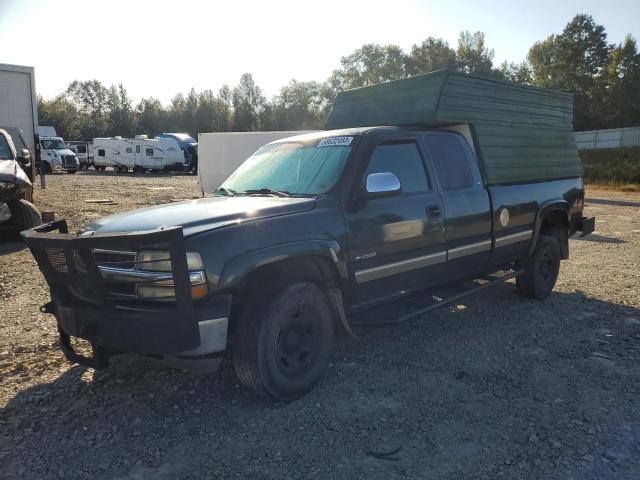 1GCGK29U2XE223468 - 1999 CHEVROLET SILVERADO K2500 GREEN photo 1