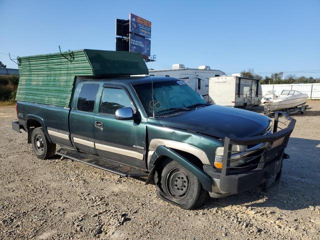 1GCGK29U2XE223468 - 1999 CHEVROLET SILVERADO K2500 GREEN photo 4