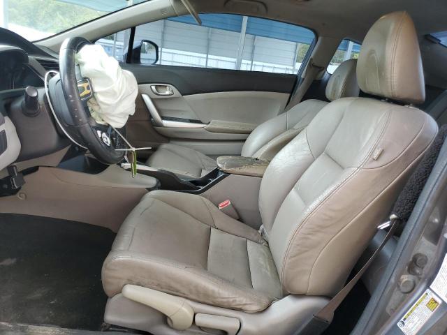 2HGFG3B12CH543493 - 2012 HONDA CIVIC EXL 灰色 照片 7