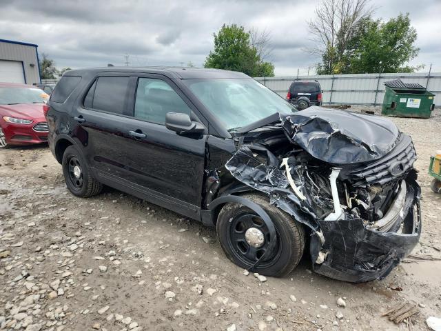 1FM5K8AR7HGC66612 - 2017 FORD EXPLORER POLICE INTERCEPTOR Negro foto 4