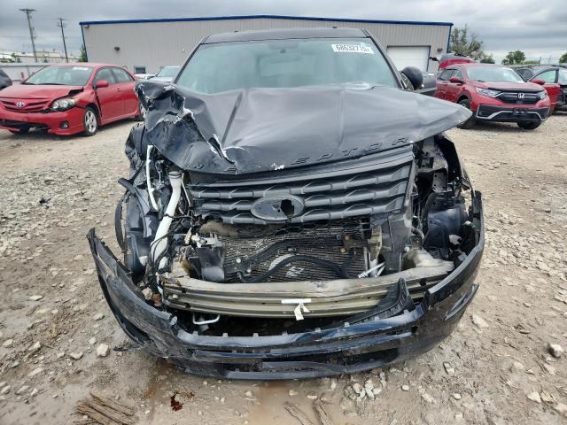 1FM5K8AR7HGC66612 - 2017 FORD EXPLORER POLICE INTERCEPTOR Negro foto 5