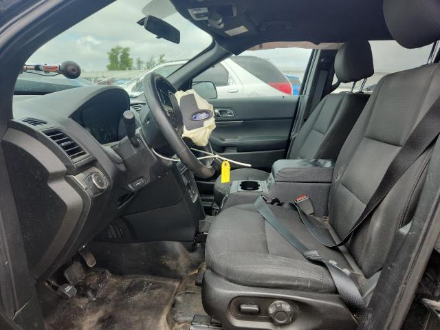 1FM5K8AR7HGC66612 - 2017 FORD EXPLORER POLICE INTERCEPTOR Negro foto 7