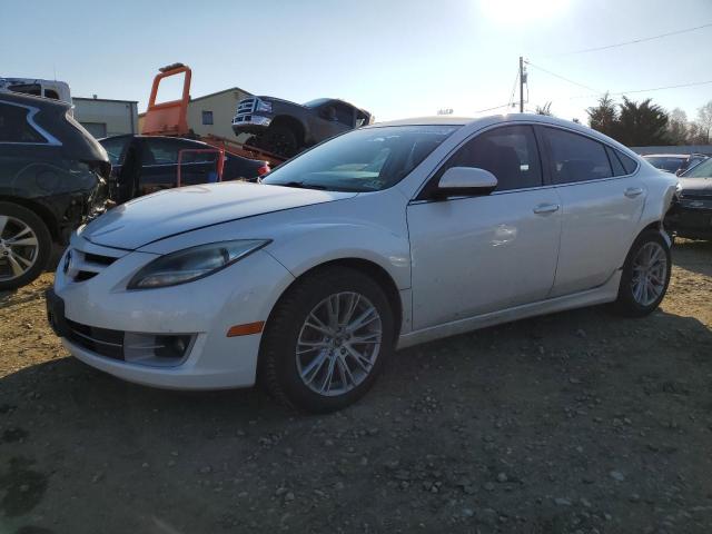 1YVHZ8DH6C5M09922 - 2012 MAZDA 6 I WHITE photo 1