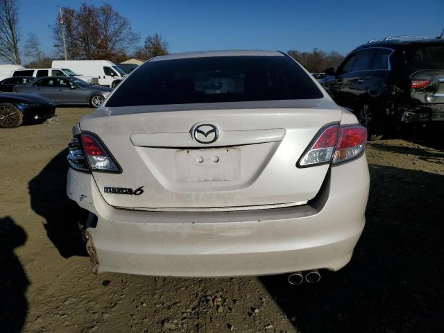 1YVHZ8DH6C5M09922 - 2012 MAZDA 6 I WHITE photo 6