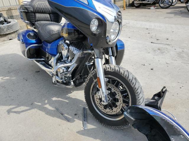 56KTREAA5J3359927 - 2018 INDIAN MOTORCYCLE CO. ROADMASTER ELITE BLUE photo 9