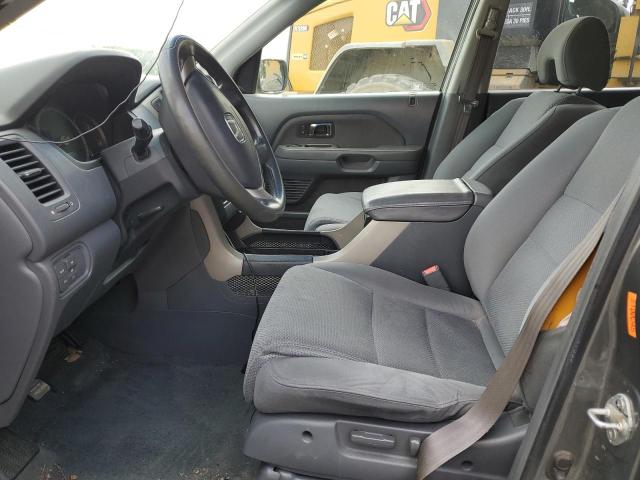 5FNYF18468B013623 - 2008 HONDA PILOT EX GRAY photo 7