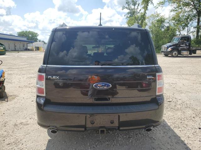 2FMGK5C85DBD32104 - 2013 FORD FLEX SEL 棕色 照片 6