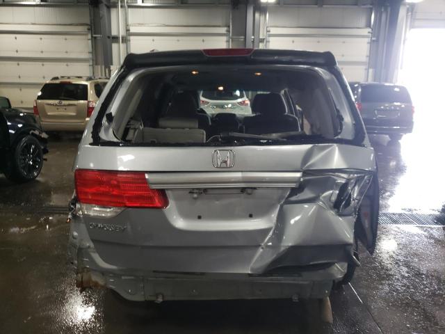 5FNRL38429B029618 - 2009 HONDA ODYSSEY EX SILVER photo 6