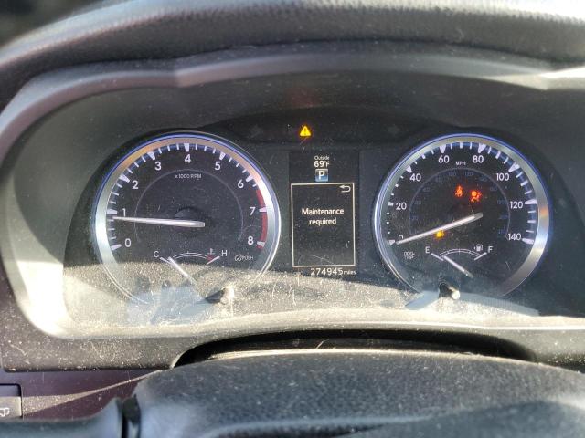 5TDJKRFH7ES039544 - 2014 TOYOTA HIGHLANDER XLE Bordeaux Foto 9