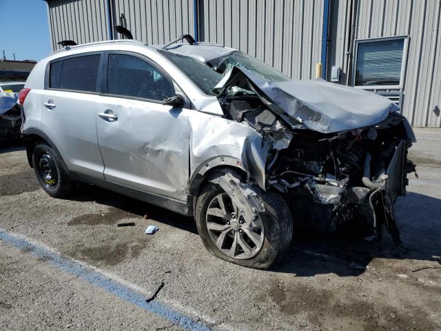 KNDPB3AC8E7645156 - 2014 KIA SPORTAGE BASE SILVER photo 4