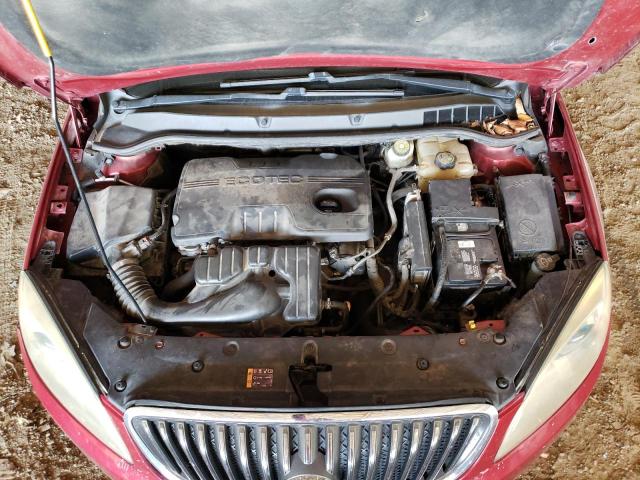 1G4PP5SK3D4187623 - 2013 BUICK VERANO RED photo 11