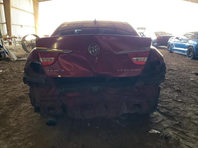 1G4PP5SK3D4187623 - 2013 BUICK VERANO RED photo 6