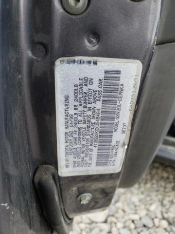 4T1BG22K0XU548464 - 1999 TOYOTA CAMRY CE GRAY photo 12