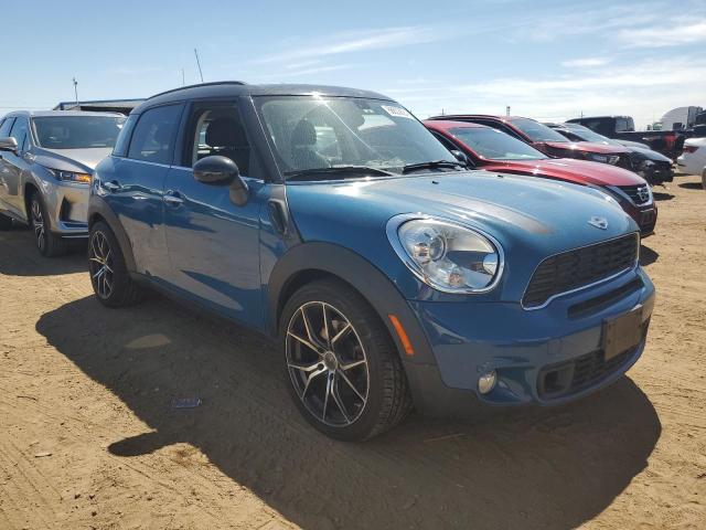 WMWZC3C53BWL78589 - 2011 MINI COOPER S COUNTRYMAN BLUE photo 4