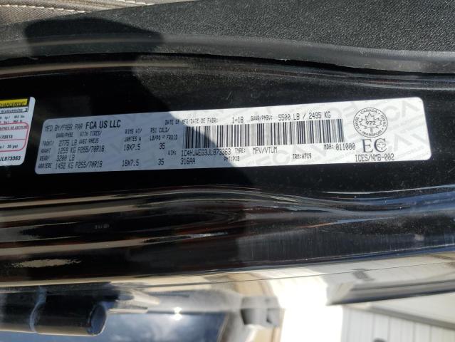 1C4HJWEG3JL873363 - 2018 JEEP WRANGLER U SAHARA BLACK photo 14