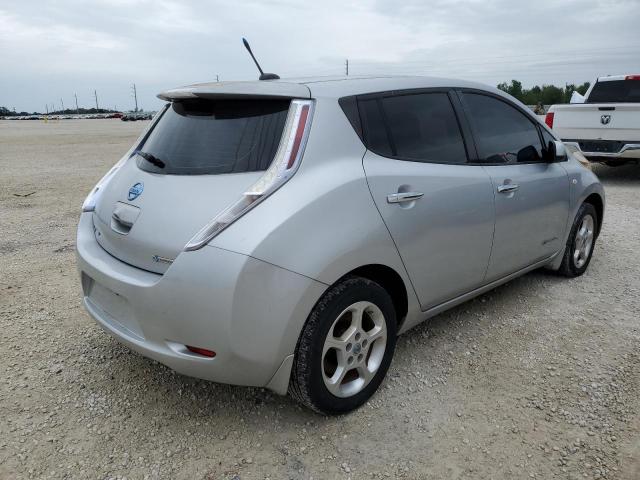 JN1AZ0CP2CT023904 - 2012 NISSAN LEAF SV SILVER photo 3