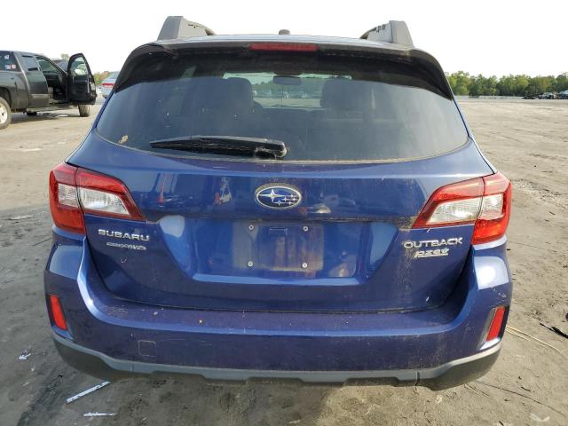 4S4BSADC4F3316100 - 2015 SUBARU OUTBACK 2.5I PREMIUM BLUE photo 6