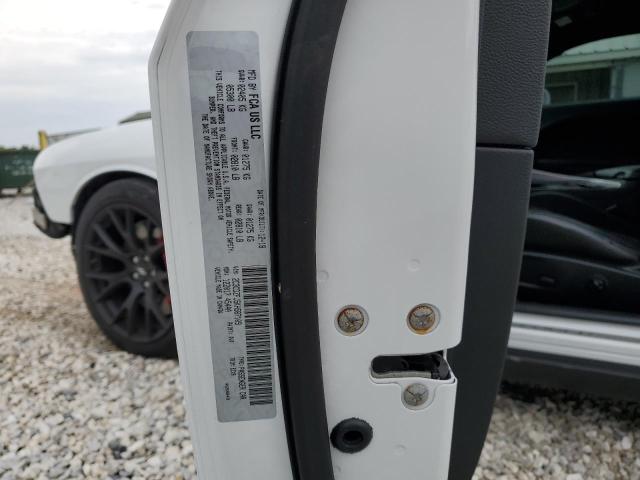 2C3CDZFJ5KH587109 - 2019 DODGE CHALLENGER R/T SCAT PACK WHITE photo 12