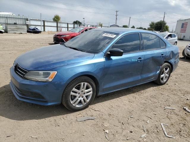 3VW267AJ7GM375783 - 2016 VOLKSWAGEN JETTA S BLUE photo 1