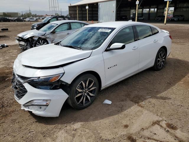 1G1ZG5ST4LF105450 - 2020 CHEVROLET MALIBU RS WHITE photo 1