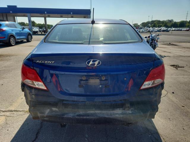 KMHCT4AE4HU232607 - 2017 HYUNDAI ACCENT SE BLUE photo 6