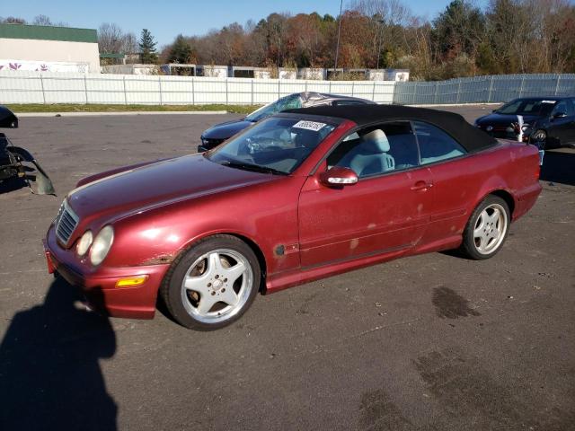 WDBLK70G2YT046371 - 2000 MERCEDES-BENZ CLK 430 MAROON photo 1