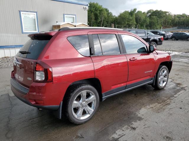 1C4NJCEA2ED619124 - 2014 JEEP COMPASS LATITUDE BURGUNDY photo 3