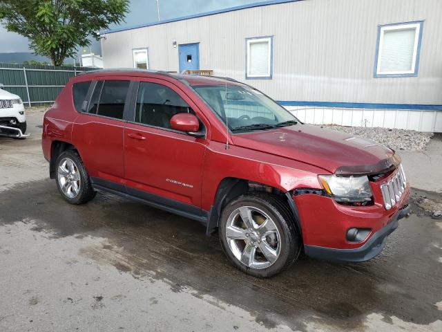1C4NJCEA2ED619124 - 2014 JEEP COMPASS LATITUDE BURGUNDY photo 4