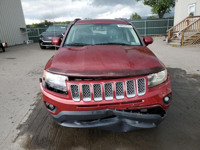 1C4NJCEA2ED619124 - 2014 JEEP COMPASS LATITUDE BURGUNDY photo 5