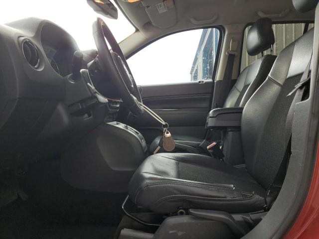 1C4NJCEA2ED619124 - 2014 JEEP COMPASS LATITUDE BURGUNDY photo 7