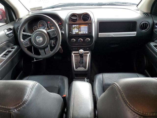 1C4NJCEA2ED619124 - 2014 JEEP COMPASS LATITUDE BURGUNDY photo 8