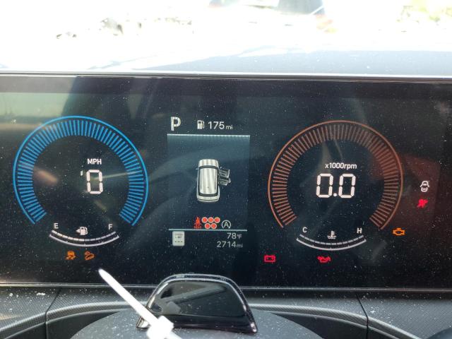 5NMP2DGL2SH101754 - 2025 HYUNDAI SANTA FE SEL ნაცრისფერი ფოტო 9