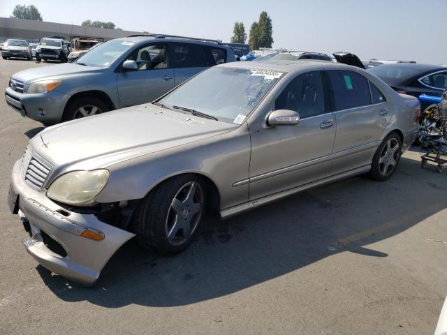 WDBNG76J75A436533 - 2005 MERCEDES-BENZ S 600 SILVER photo 1