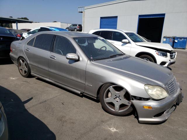 WDBNG76J75A436533 - 2005 MERCEDES-BENZ S 600 SILVER photo 4