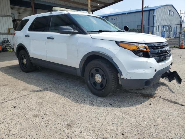 1FM5K8AR0FGA88653 - 2015 FORD EXPLORER POLICE INTERCEPTOR WHITE photo 4
