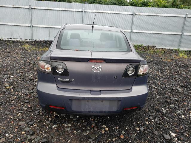 JM1BK32G671740140 - 2007 MAZDA 3 I GRAY photo 6