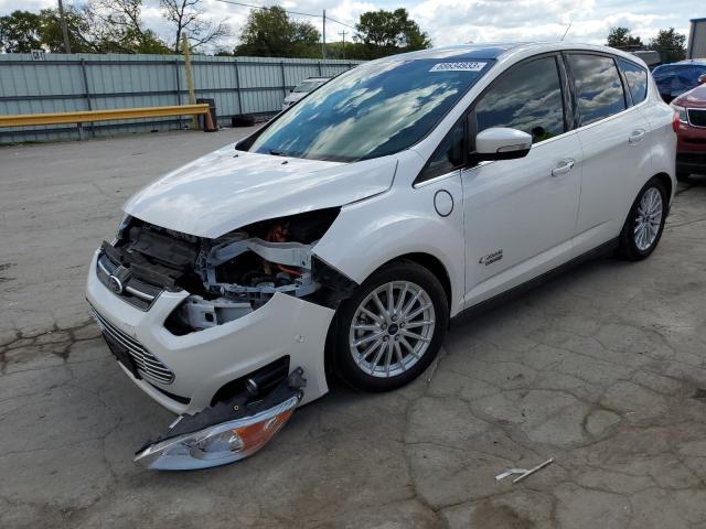 1FADP5CU7EL516148 - 2014 FORD C-MAX PREMIUM WHITE photo 1