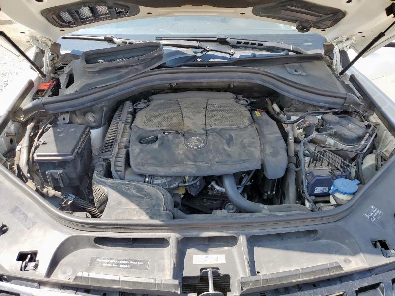 4JGDA5JB1FA550687 - 2015 MERCEDES-BENZ ML 350 WHITE photo 11