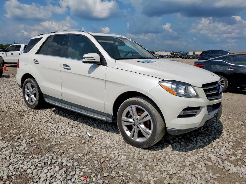 4JGDA5JB1FA550687 - 2015 MERCEDES-BENZ ML 350 WHITE photo 4