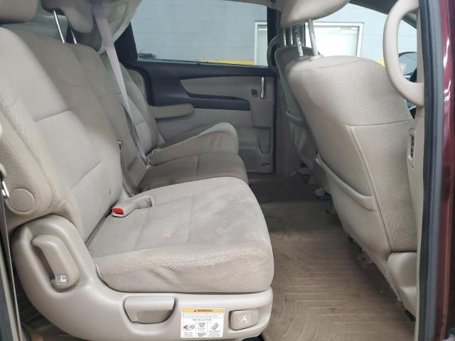 5FNRL5H43FB110201 - 2015 HONDA ODYSSEY EX BURGUNDY photo 11