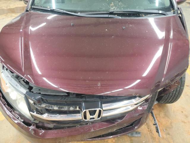 5FNRL5H43FB110201 - 2015 HONDA ODYSSEY EX BURGUNDY photo 12