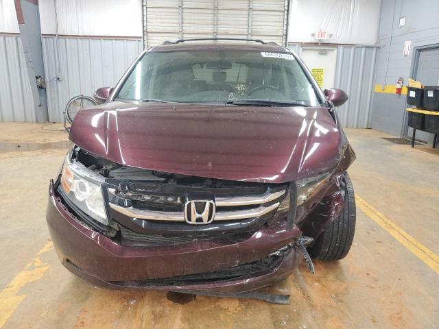 5FNRL5H43FB110201 - 2015 HONDA ODYSSEY EX BURGUNDY photo 5