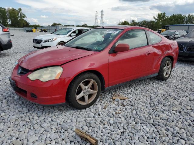 JH4DC548X4S000229 - 2004 ACURA RSX RED photo 1
