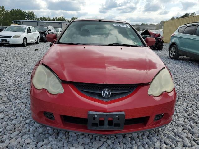 JH4DC548X4S000229 - 2004 ACURA RSX RED photo 5