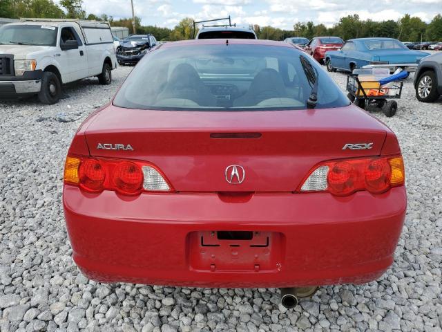 JH4DC548X4S000229 - 2004 ACURA RSX RED photo 6