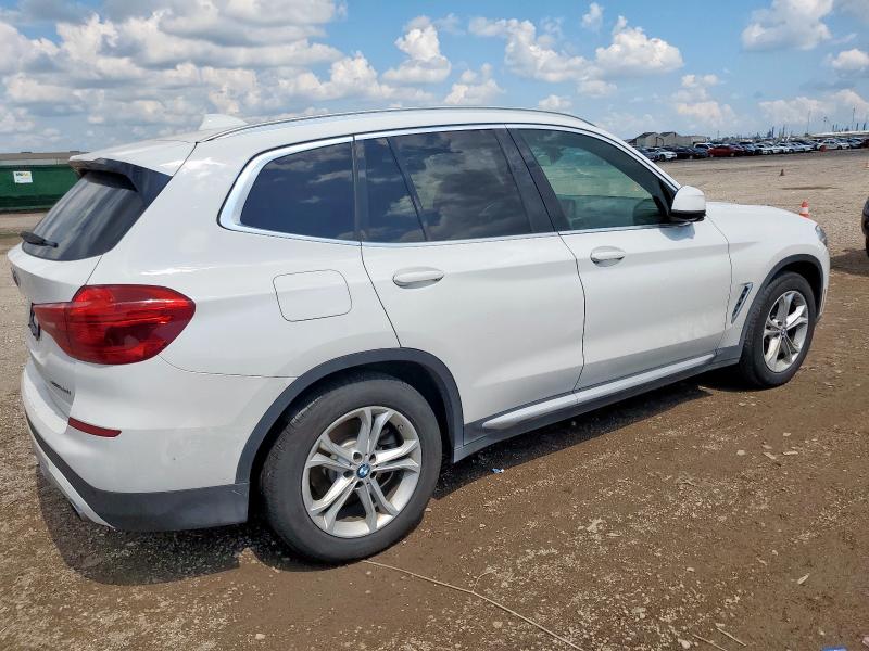 5UXTR7C52KLF29861 - 2019 BMW X3 SDRIVE30I WHITE photo 3